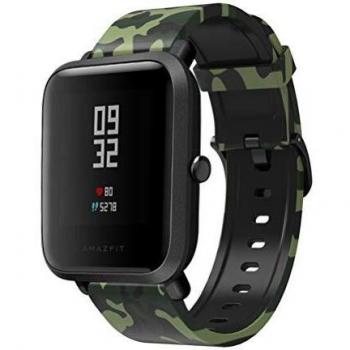 ibasenice Correa para amazfit bip Youth - Correa de Reloj de Pulsera smartwatch Duradera Correa de Repuesto de Reloj de Silicona para Reloj Inteligente amazfit bip Youth
