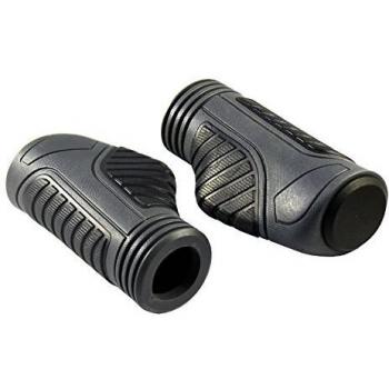 Manija de bicicleta AGR Ergo 5, 90mm, gris/negro, 22.2mm para Gripshift