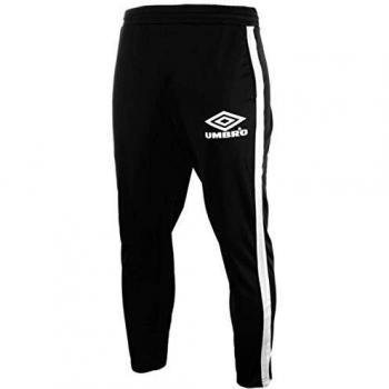 Umbro EVO Cropped Pantalón Deportivo, Negro, Blanco, XL para Hombre