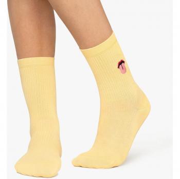 Calcetines Cortos Jimmy Lion Mouth Naranja Claro