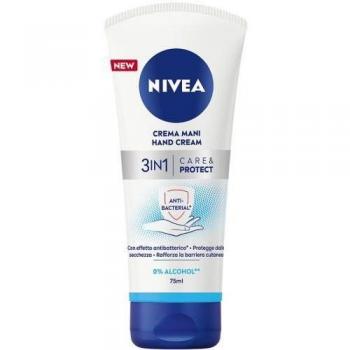 Nivea Crema de Manos 3 en 1 Cuidado y Protección Antibacteriana 100 ml