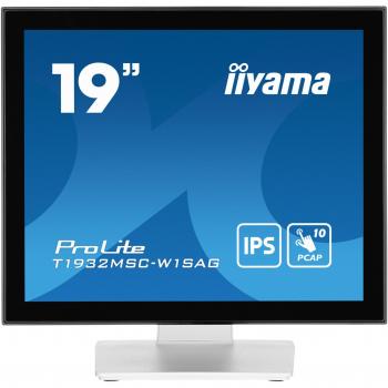Monitor iiyama ProLite T1932MSC-W1SAG 19 LED Full HD Touchscreen Multitáctil IPS 1280 x 1024 Blanco