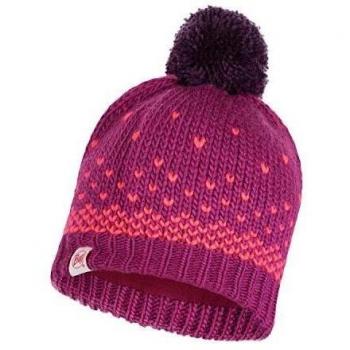 Buff Hilda Jnr - Gorro de Punto Unisex para niños, Hilda, Unisex niños, Color Frambuesa Morada, tamaño Talla única
