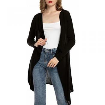 Cardigan Mujer Verano Camisa Blusa Manga Larga Mujer Cárdigan Largo Playa Camisetas de Fiesta Blusas Largas Chal Flojo Chaqueta Punto Cardigans Mujer Primavera Verano