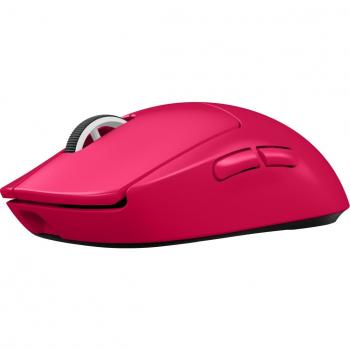 Logitech G PRO X Superlight 2 - Ratón Gaming Inalámbrico para Diestros, Óptico, 32000 DPI, Ligero, Rosa