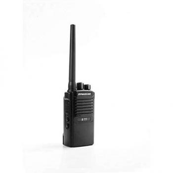 Walkie Talkie Dynascan R-77 con comunicación de larga distancia y diseño compacto