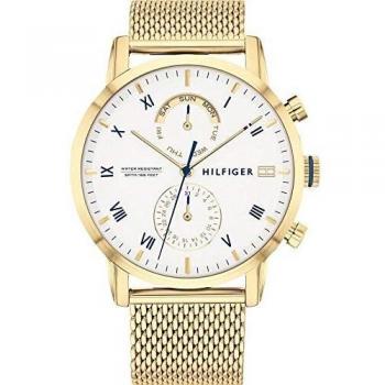 Tommy Hilfiger Reloj Analógico para Hombre de Cuarzo con Correa en Acero Inoxidable 1710403