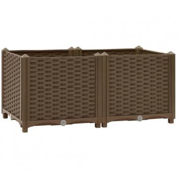 vidaXL Raised Bed 80x40x38 cm Polypropylene