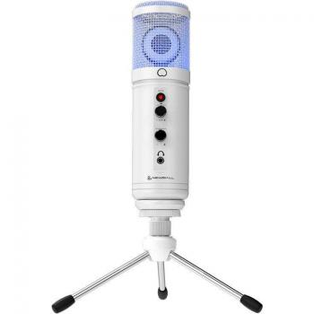 Newskill Kaliope Ivory Micrófono Gaming Profesional RGB Blanco
