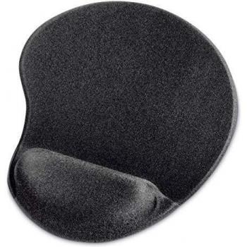 Hama 54779 - Alfombrilla para ratón ergonómico, Color Negro