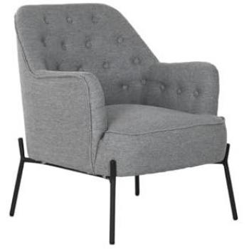Sillón DKD Home Decor Gris Metal 65 x 73 x 79,5 cm