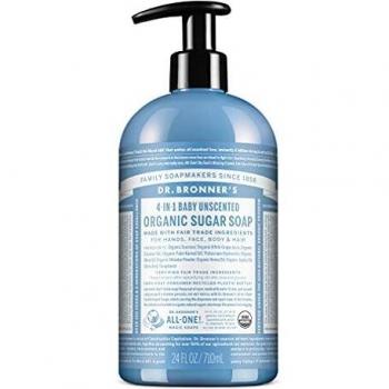 Jabón Líquido Bio de Azúcar Suave para Bebés Dr. Bronner's - 710 ml