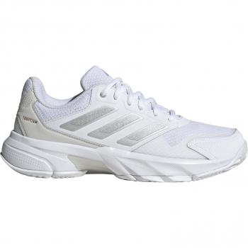 Adidas Courtjam Control 3 Zapatilla Todas Las Superficies Mujeres Blanco, Plateado - Talla 44