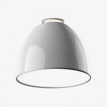 Plafoniera Mini Nur de Artemide en aluminio gris