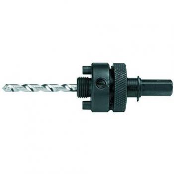 Dewalt DT8282-QZ DT8282-QZ-Mandril Grande y Broca piloto para Coronas de carburo de 32 a 152mm de diámetro, 0 W, 0 V