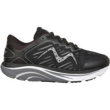 MBT 2000 II Lace-Up Men's Running Shoes - Black/Silver