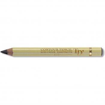KOH-I-NOOR 3223 Contour Color crema Ronda Dibujo Lápiz - gris