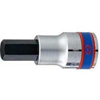 Vaso de destornillador hexagonal 1/2 - 7 mm corto KING TONY