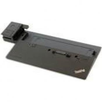 Lenovo ThinkPad Basic Docking Station 65W con adaptador de corriente, USB 3.0, RJ45, VGA, 3xUSB 2.0 - Negro