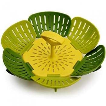 Joseph Joseph Bloom Cesta Vaporera Plegable - Verde