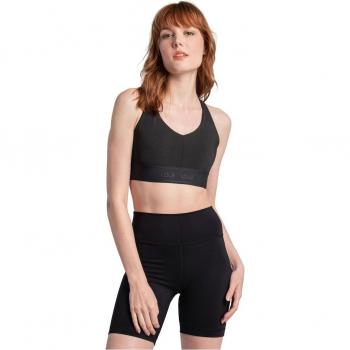 Top de mujer Power Lolë, color negro, talla XS