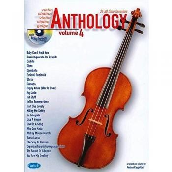 Antología de Violín Vol. 4 + CD - 24 Clásicos Inolvidables