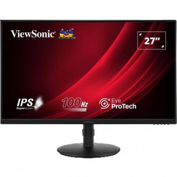 Monitor Viewsonic VA2708-HDJ de 27 pulgadas Full HD con ajuste de altura y conexiones VGA, HDMI y DisplayPort