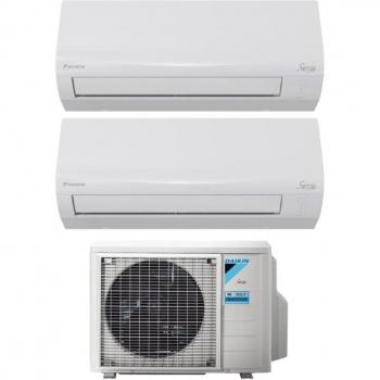 Daikin Dual Split Siesta Series 9+12 Air Conditioner with 2AMXF50A R-32 and Integrated Wi-Fi (9000+12000 BTU)