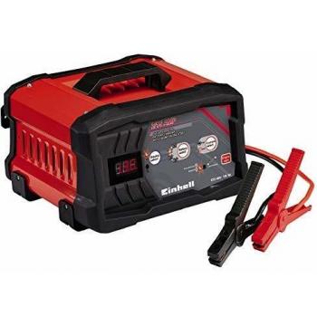 Einhell CC-BC 15 M Cargador de Batería con Control por Microprocesador, Voltaje 6 / 12 V, Corriente de Carga 15 A / 2 A