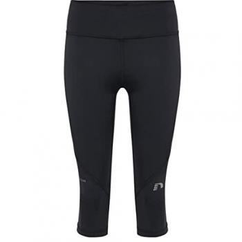 Mallas de Cintura Alta Running para Mujer Newline - Negro