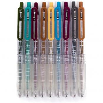 Set de bolígrafos de gel en varios colores