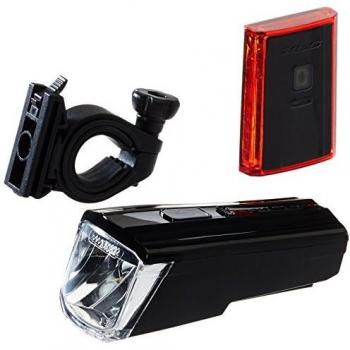 XLC Titania Luz Set, Negro, 10 x 5 x 3 cm