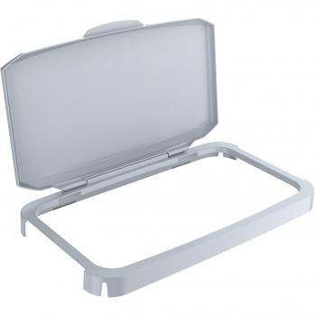 Durable 1800500050 Tapa abatible de Durabin para 60 litros, gris