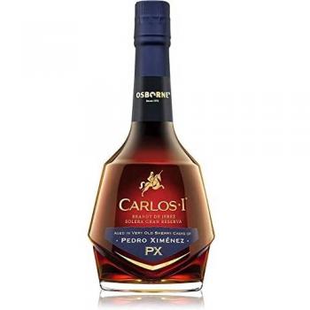 Carlos I Brandy Solera Gran Reserva D.O. Jerez, variedad Pedro Ximenez, 70 cl