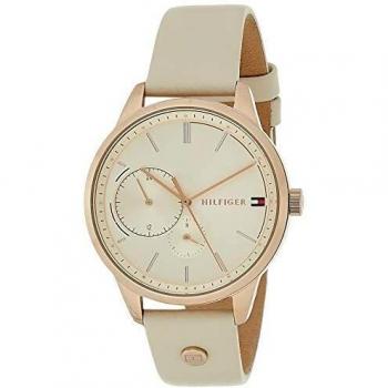 Tommy Hilfiger Womens Multi dial Quartz Watch with Leather Strap 1782022