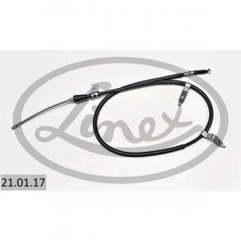Cable de freno LINEX 21.01.17 - Freno de estacionamiento y freno de servicio, alta resistencia, compatible con vehículos específicos, fácil instalación