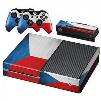 Colección 31, Custom Consola Xbox One Diseño Pantalla Skin Protector Funda Flagge Tschechisch Republik 1 Xbox One Designfolie