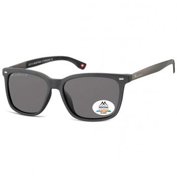 Montana MP7 Polarized Men's Sunglasses Black 55mm
