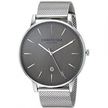 Kenneth Cole New York Male Analog Quartz Watch with Silver Strap KC50009005
