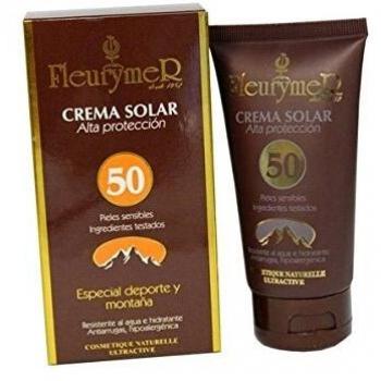 Crema Solar Facial SPF-50+ Tubo 80ml Fleurymer