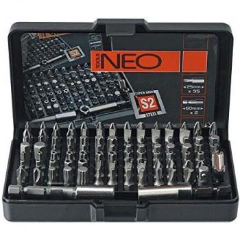 Neo Tools 06-104 Juego de 100 puntas destornilladores con mando