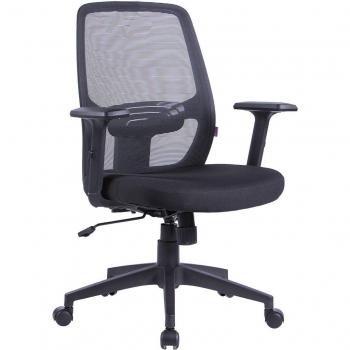 Silla de escritorio Saturn con diseño ergonómico y respaldo ajustable