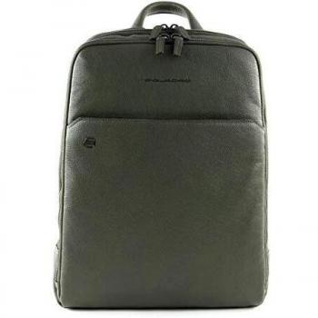 Piquadro Black Square Computer Backpack Verde
