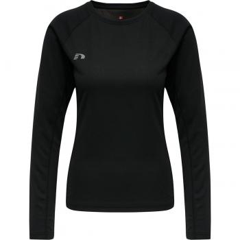 Newline Sport Camiseta De Manga Larga Core Running Mujer Negro XL