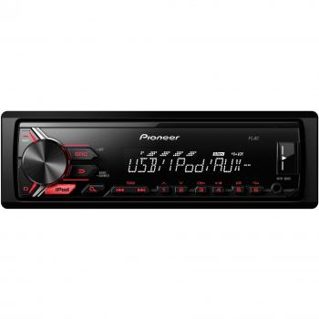 Pioneer MVH-190Ui Digital Car Stereo con sintonizador RDS, USB y Aux-In, negro