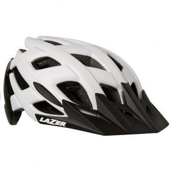 Lazer UltraX + ATS Bicicleta Casco, Todo el año, Unisex, Color White Black, tamaño 58-61 cm