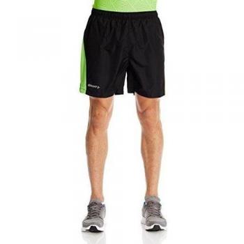 Craft Short Running Active Negro / Verde XL