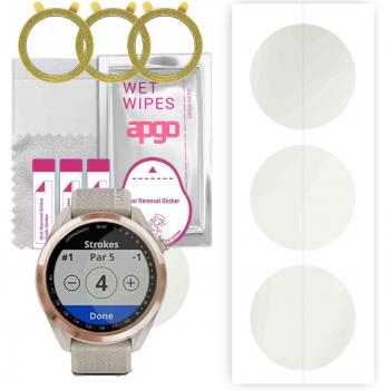 Protector de Pantalla Hidrogel Mate 3x para Reloj Inteligente Garmin Unisex - TPU Flexible y Suave con Capa de Posicionamiento