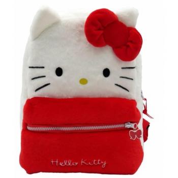 Mochila de Peluche Funcional Hello Kitty - Sanrio, 30 cm, Multicolor, Oficial