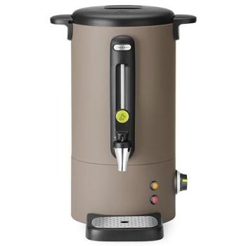 Hervidor de Agua Caliente UNIQ 9L Taupe - Dispensador de Bebidas, 950W, Diseño Moderno
